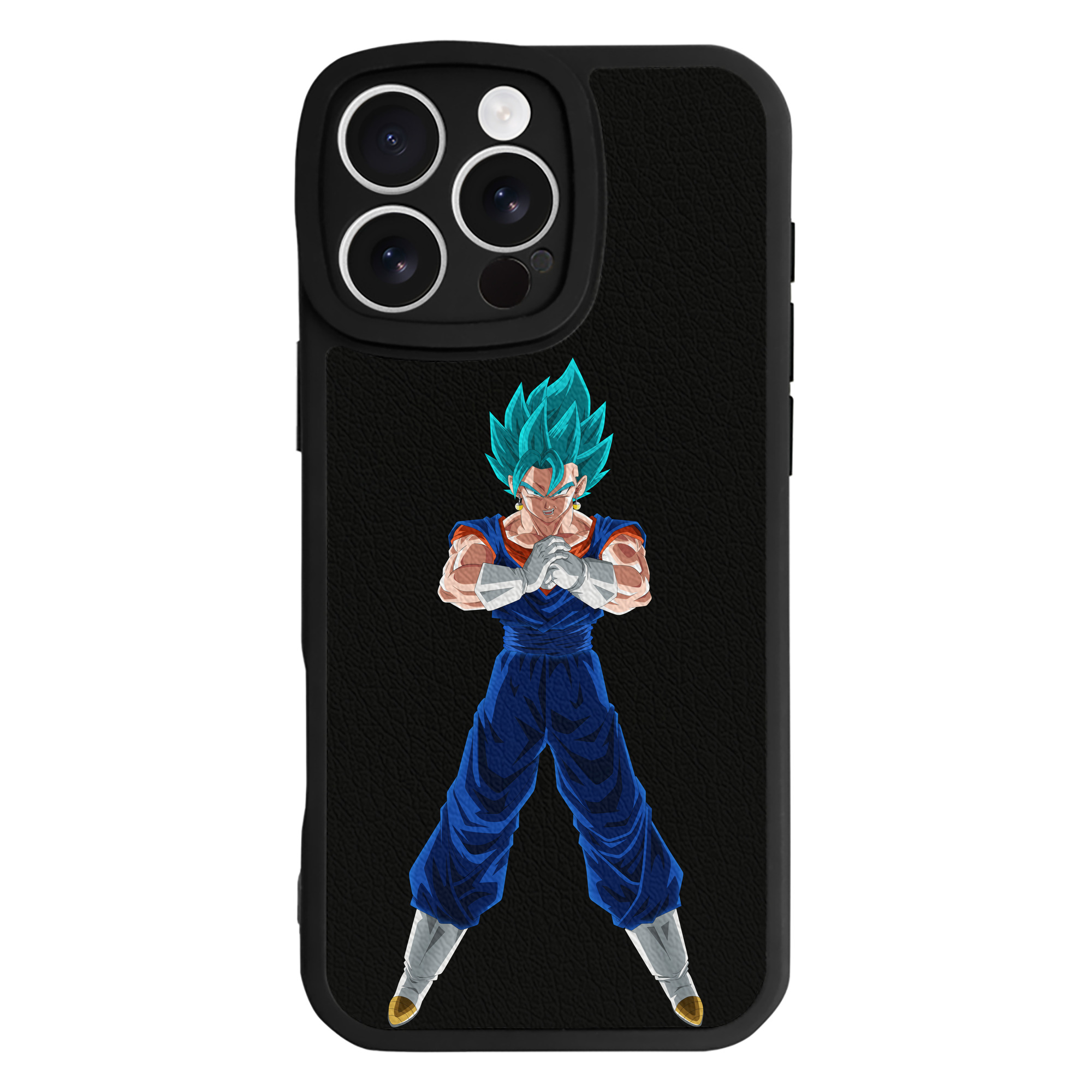 （画像用） ドラゴンボール ベジット DRAGON BALL Vegetto 【iPhone 16シリーズ対応】シリコンスマホケース（レザー調） 材質：シリコン